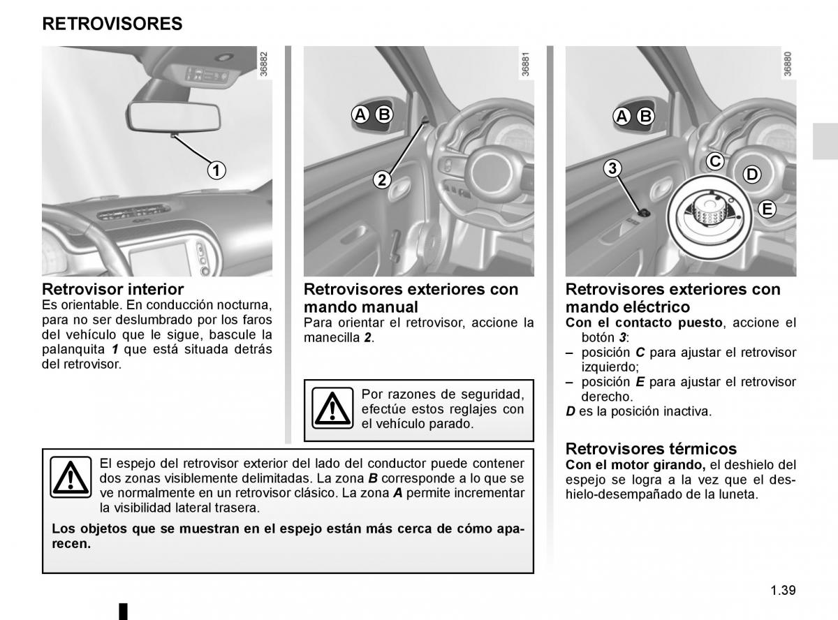 Renault Twingo III 3 manual del propietario / page 45