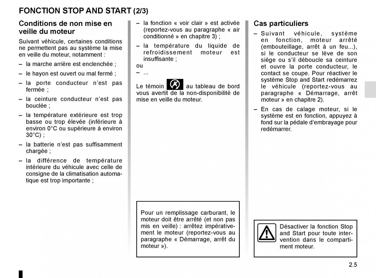 manual Renault Twingo Renault Twingo III 3 manuel du proprietaire / page 79