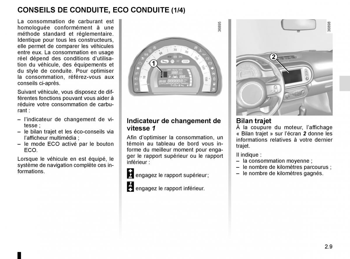 manual Renault Twingo Renault Twingo III 3 manuel du proprietaire / page 83