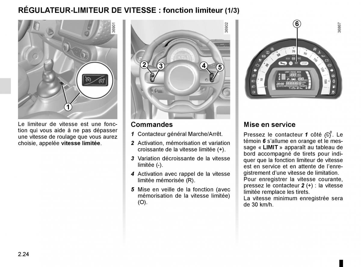 Renault Twingo III 3 manuel du proprietaire / page 98