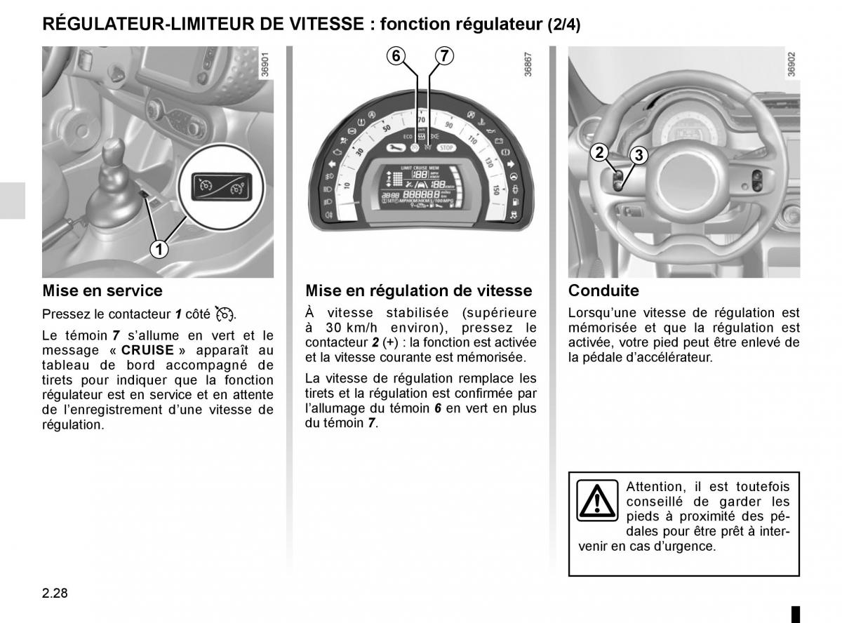 Renault Twingo III 3 manuel du proprietaire / page 102