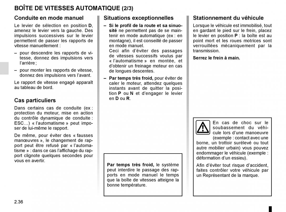 Renault Twingo III 3 manuel du proprietaire / page 110