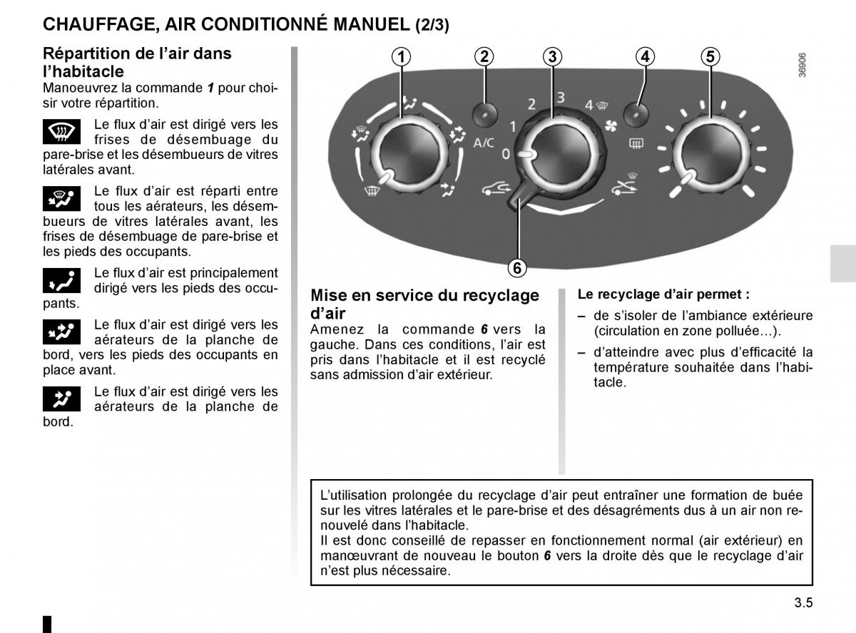 Renault Twingo III 3 manuel du proprietaire / page 117