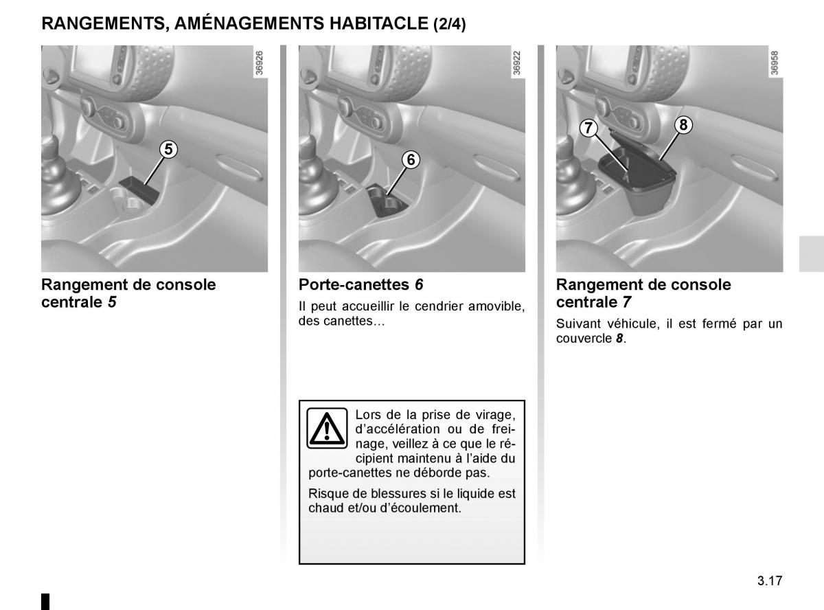 Renault Twingo III 3 manuel du proprietaire / page 129