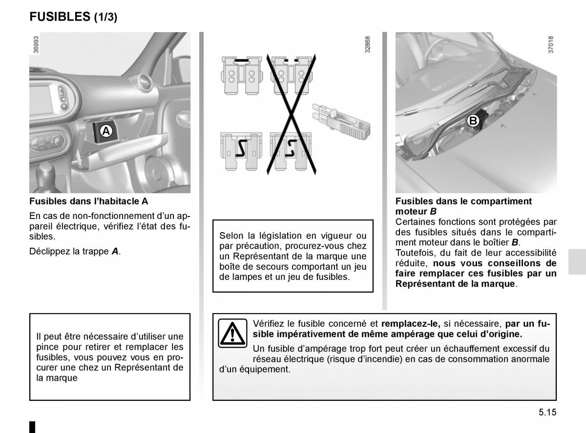 Renault Twingo III 3 manuel du proprietaire / page 173