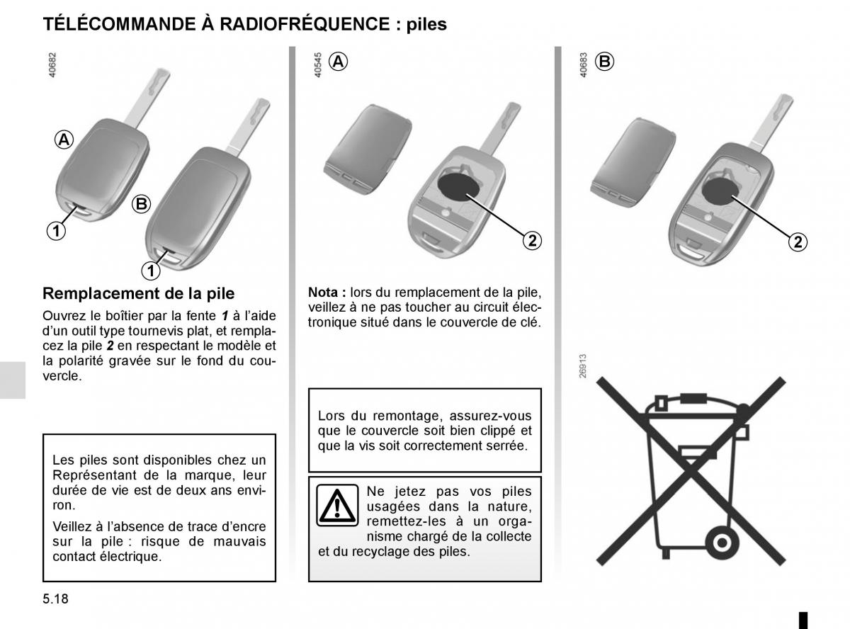 Renault Twingo III 3 manuel du proprietaire / page 176