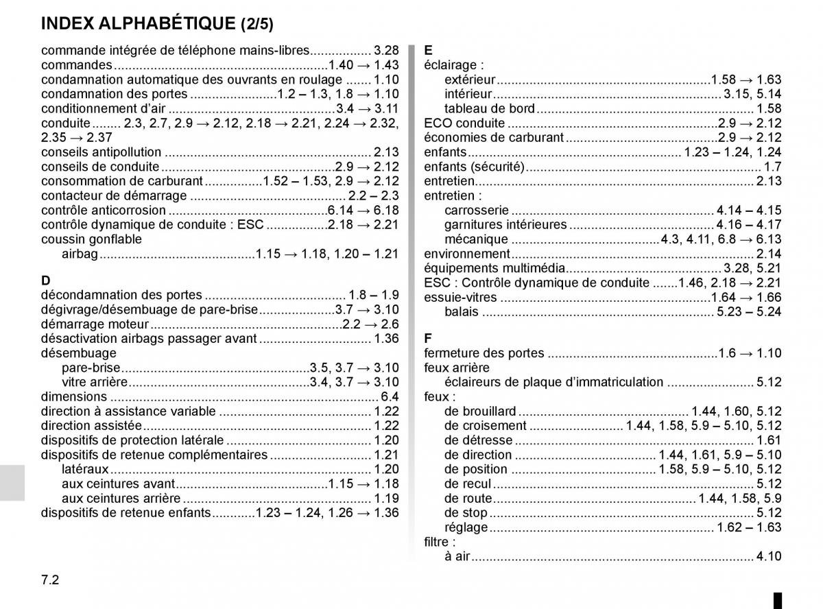 Renault Twingo III 3 manuel du proprietaire / page 210