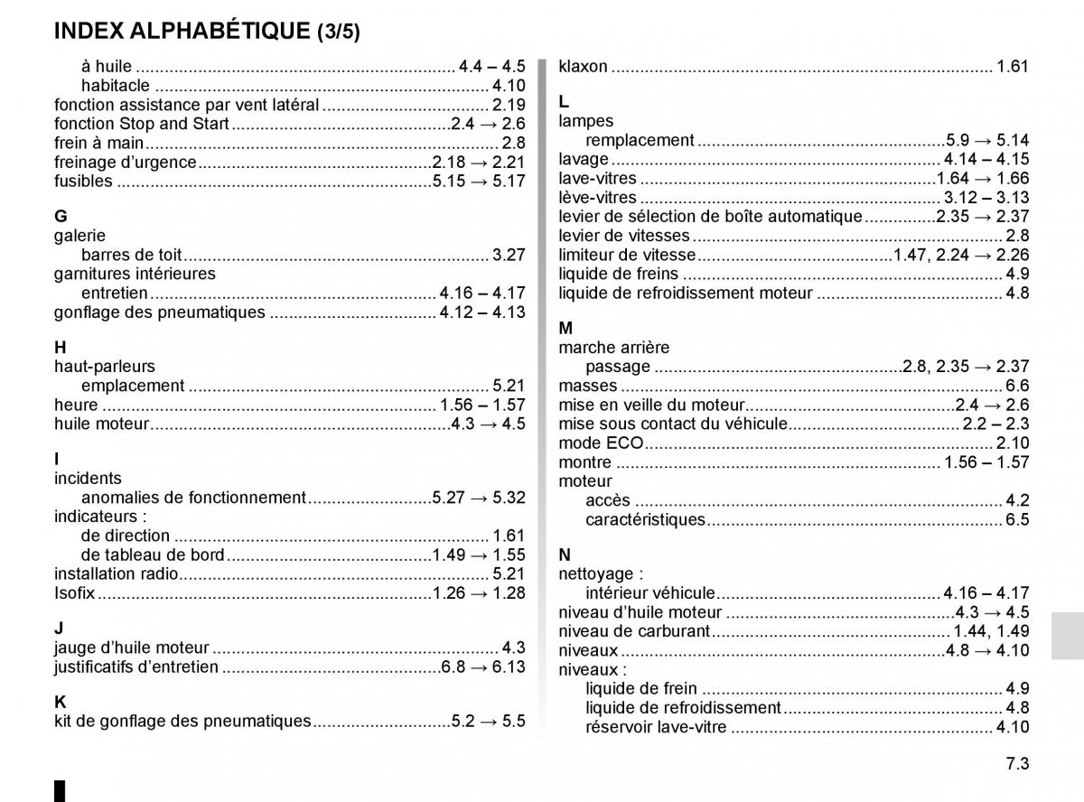 Renault Twingo III 3 manuel du proprietaire / page 211