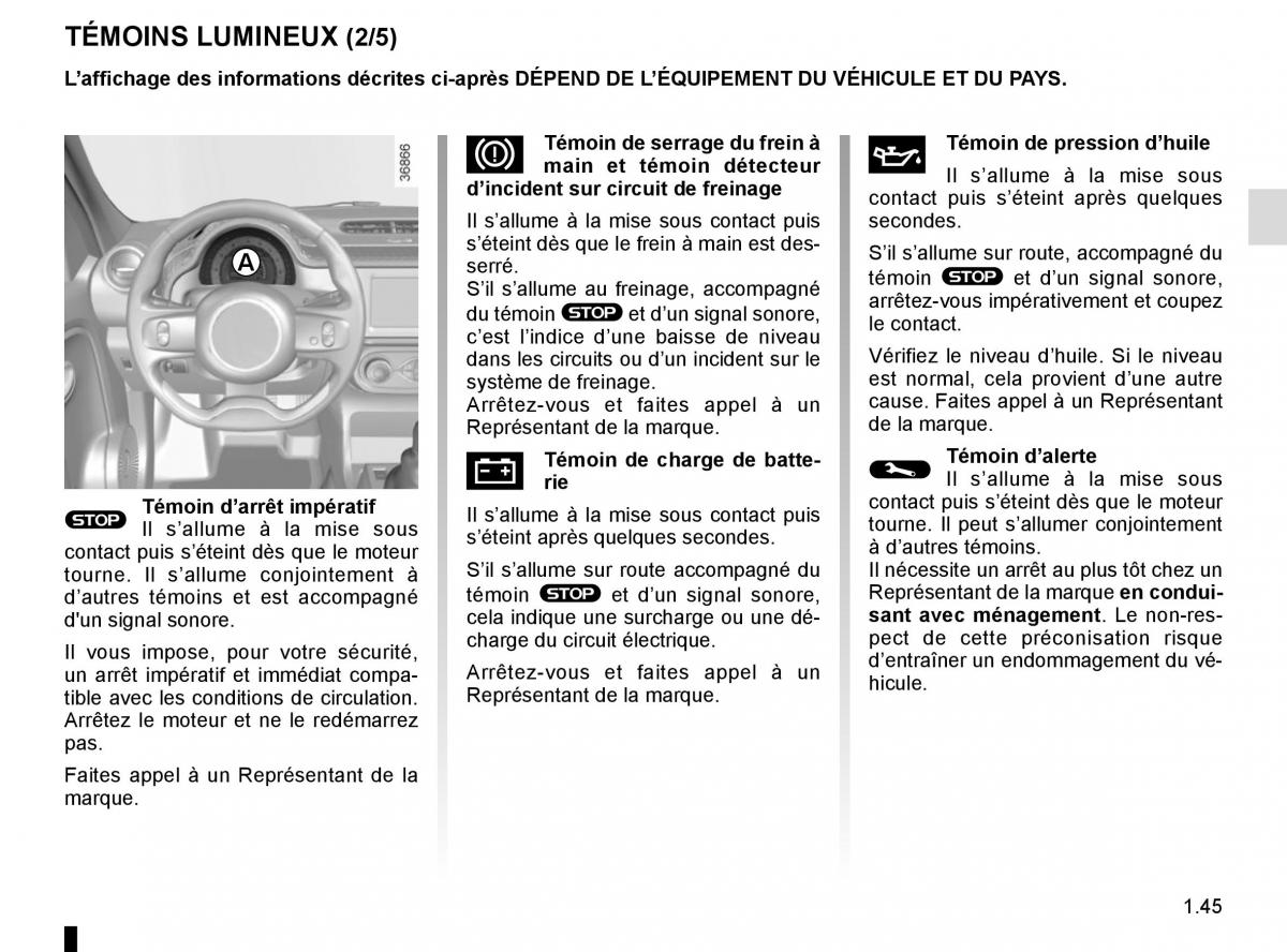 Renault Twingo III 3 manuel du proprietaire / page 51