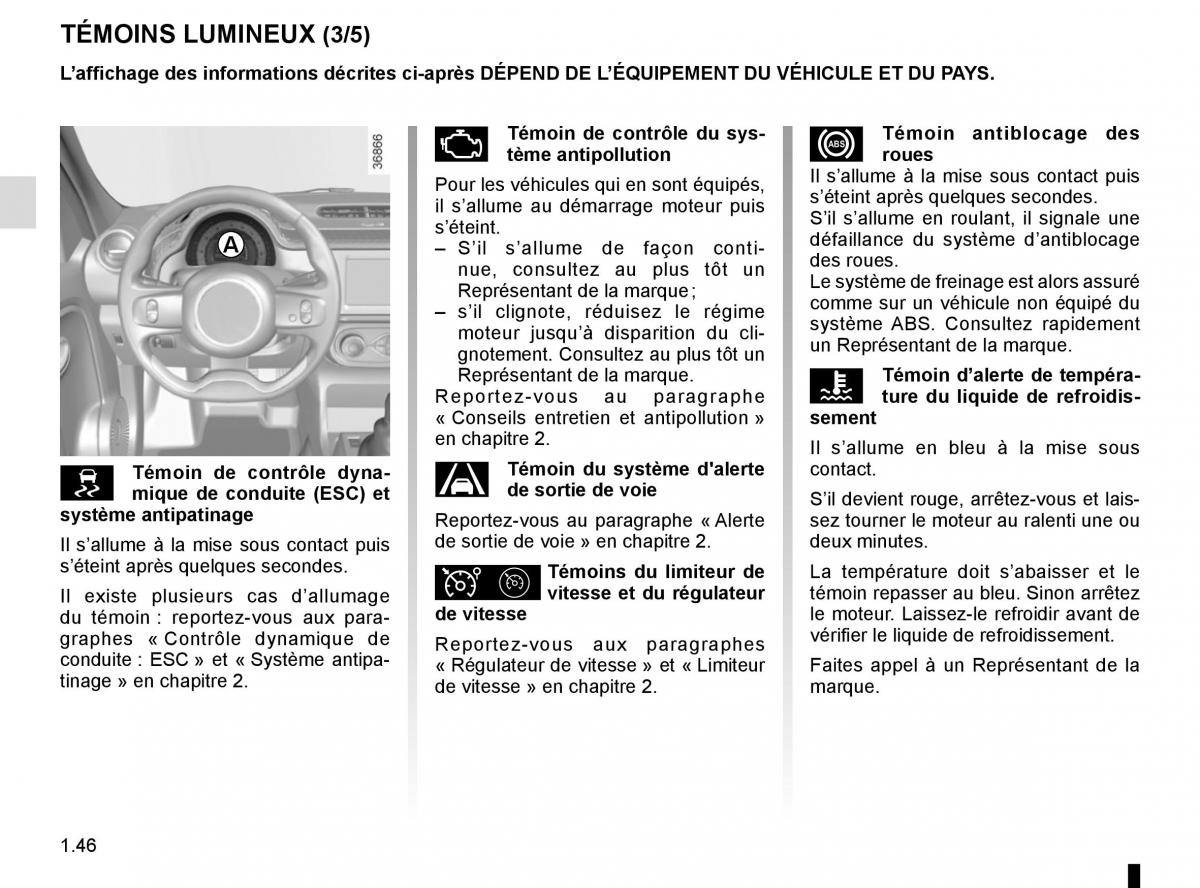 Renault Twingo III 3 manuel du proprietaire / page 52