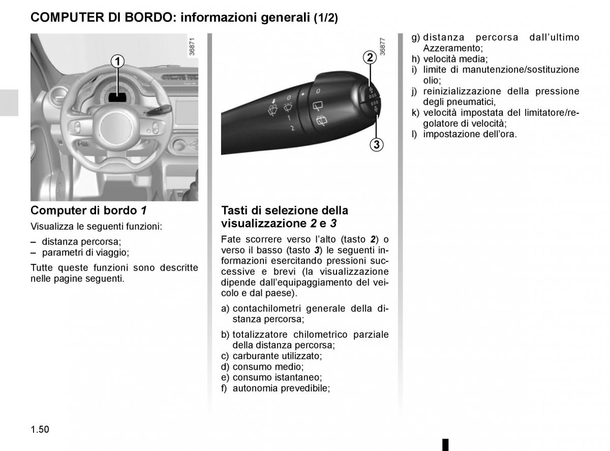 Renault Twingo III 3 manuale del proprietario / page 56