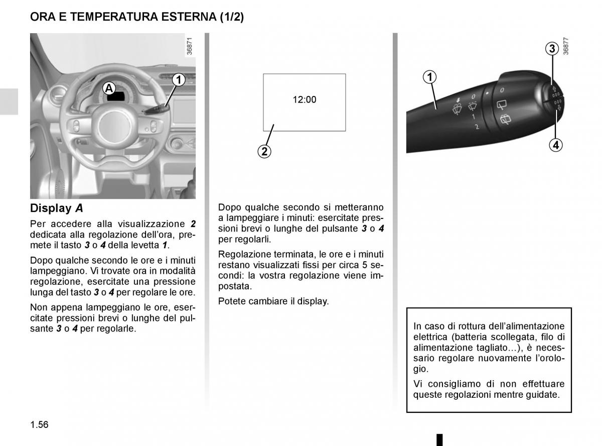 Renault Twingo III 3 manuale del proprietario / page 62