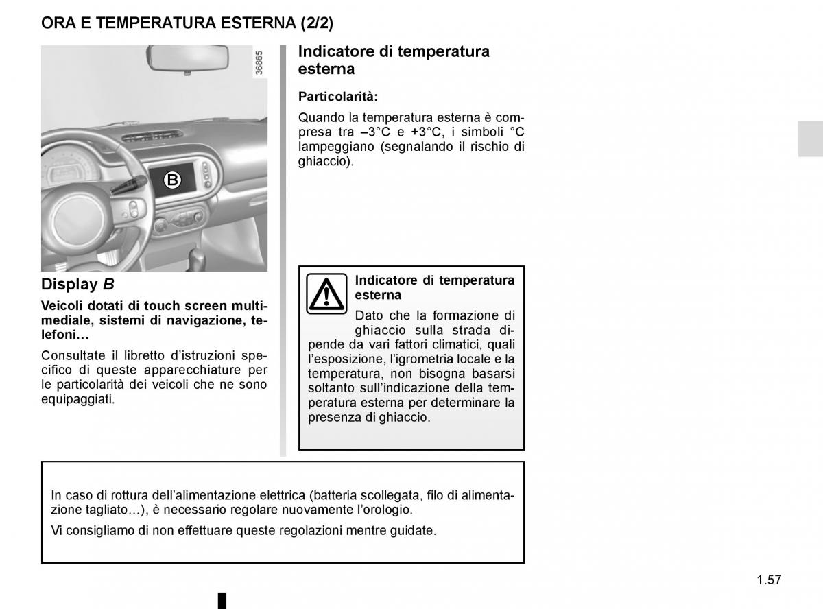 Renault Twingo III 3 manuale del proprietario / page 63