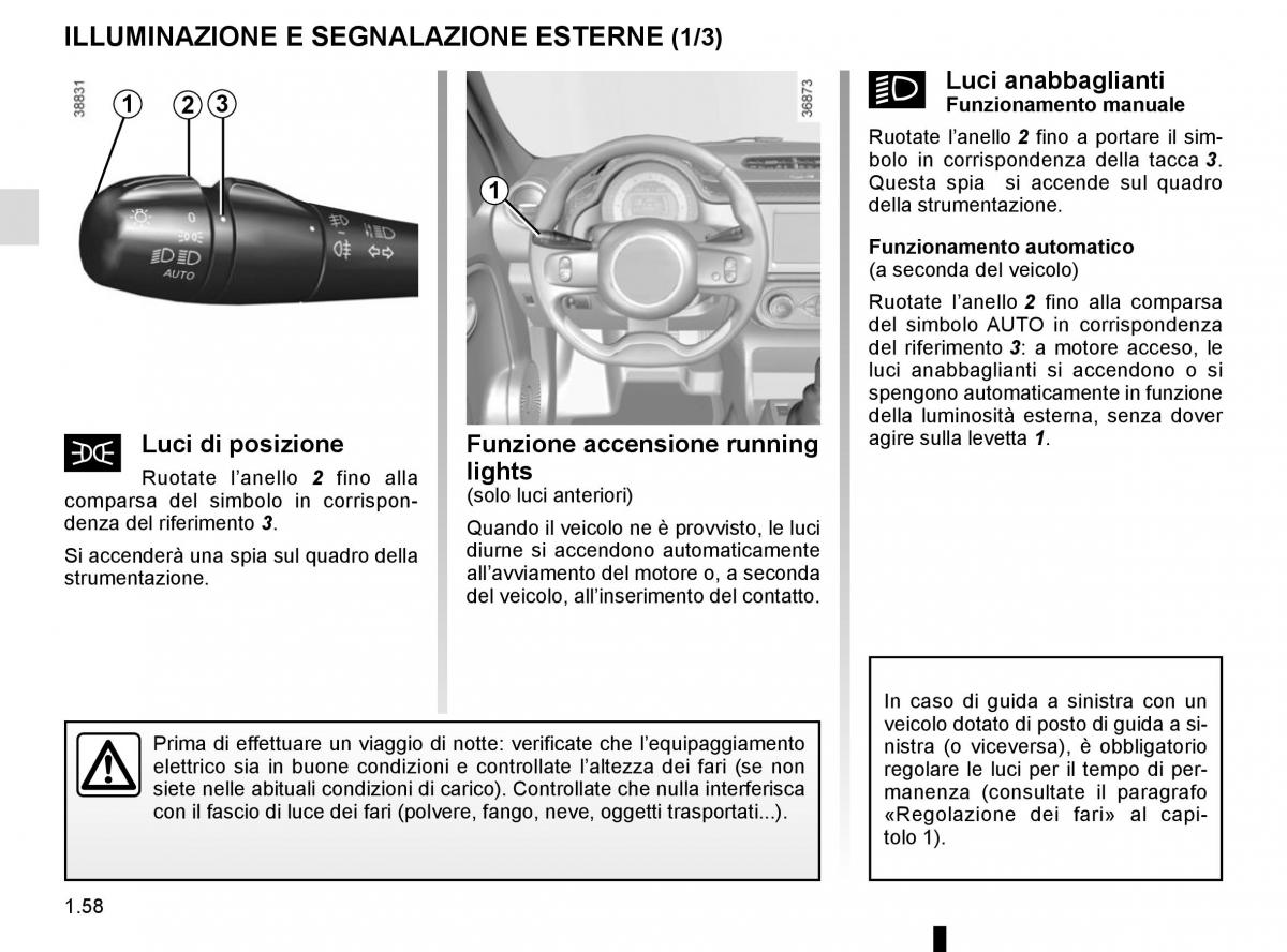 Renault Twingo III 3 manuale del proprietario / page 64