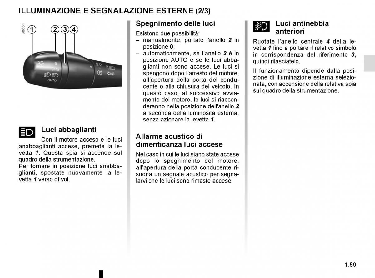 Renault Twingo III 3 manuale del proprietario / page 65