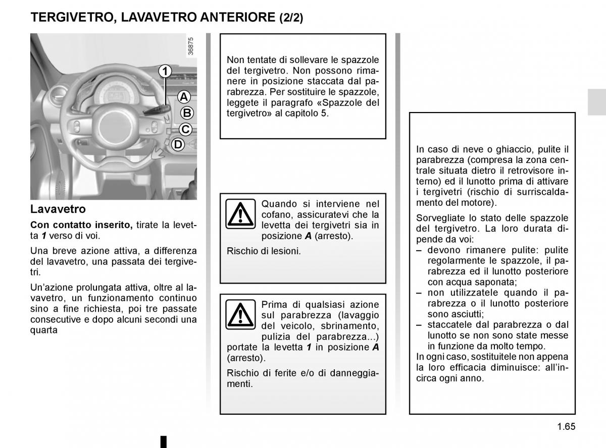 Renault Twingo III 3 manuale del proprietario / page 71