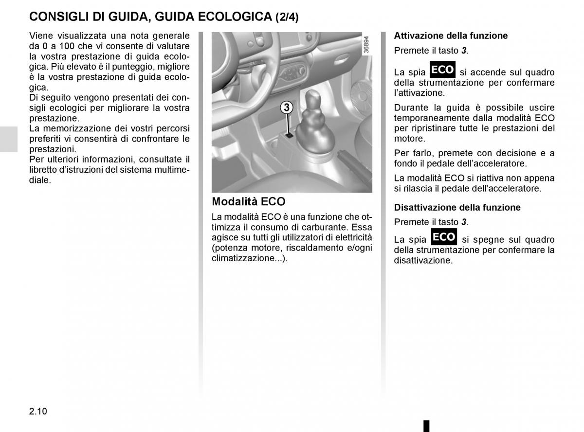 Renault Twingo III 3 manuale del proprietario / page 84