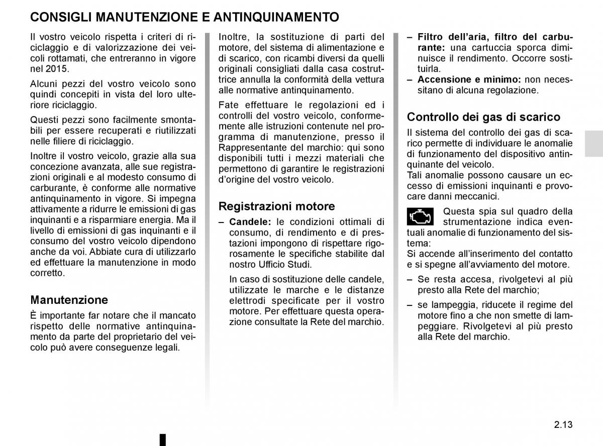 Renault Twingo III 3 manuale del proprietario / page 87