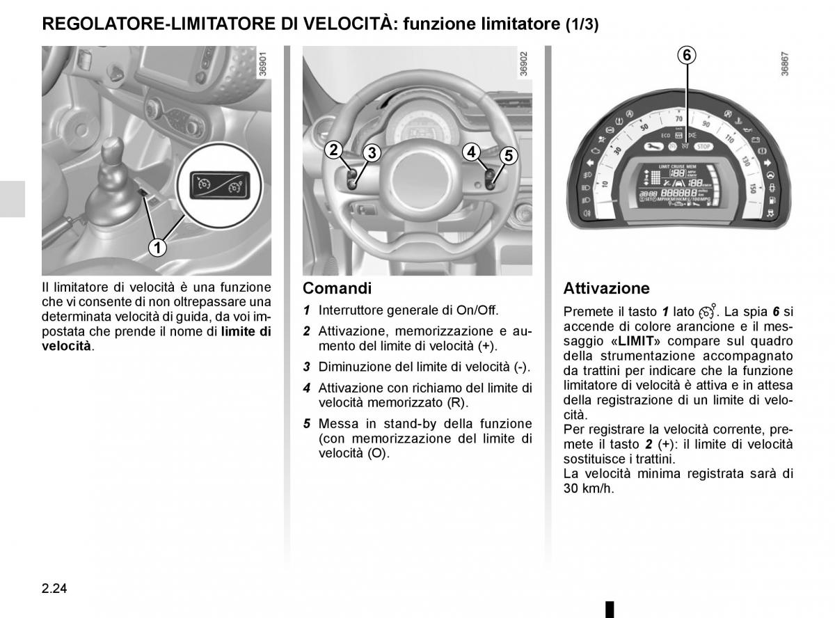 Renault Twingo III 3 manuale del proprietario / page 98