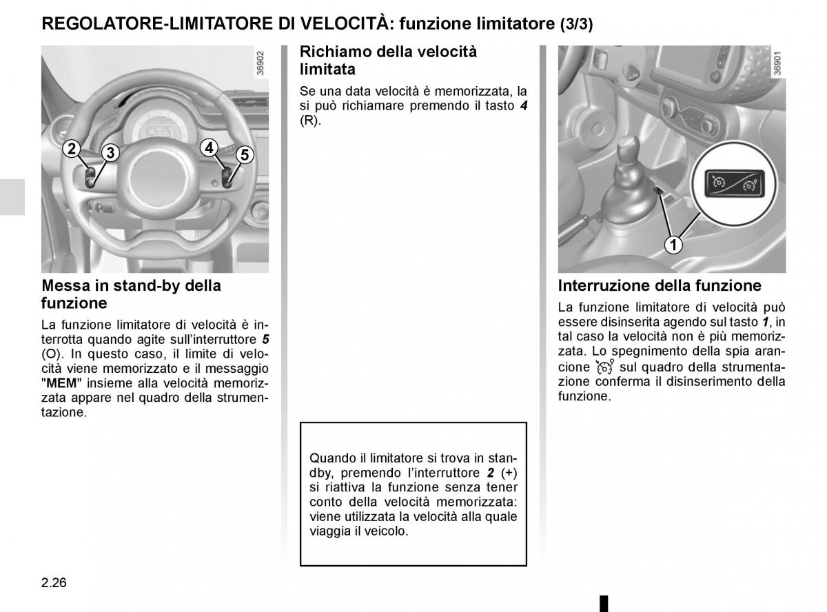 Renault Twingo III 3 manuale del proprietario / page 100