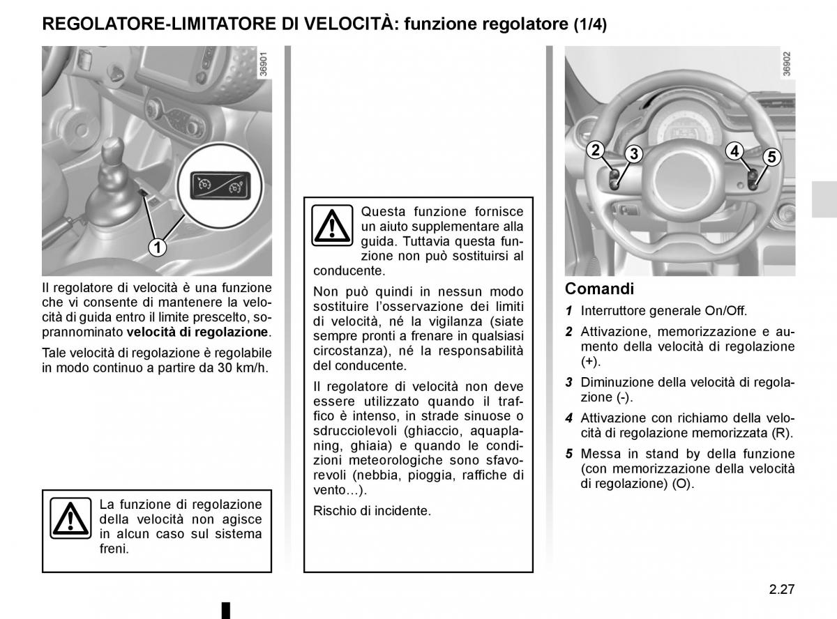 Renault Twingo III 3 manuale del proprietario / page 101