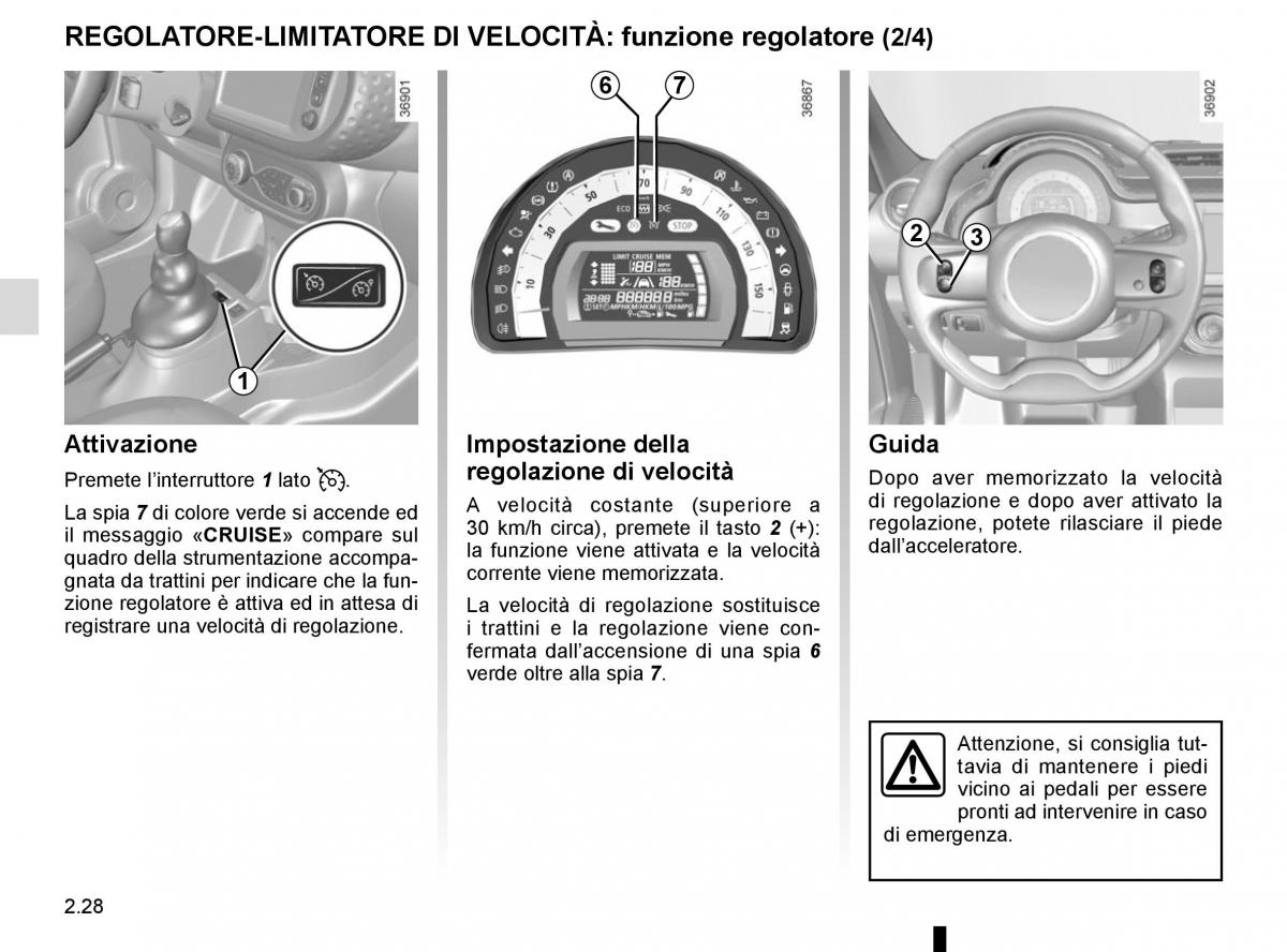 Renault Twingo III 3 manuale del proprietario / page 102