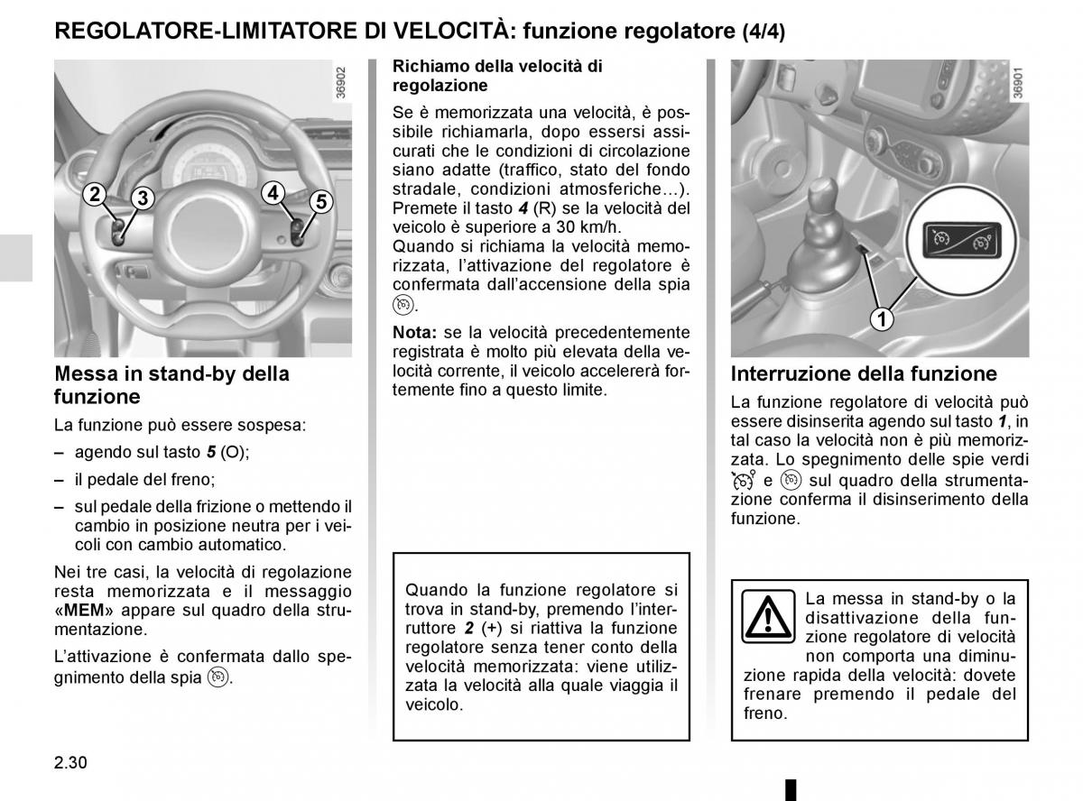 Renault Twingo III 3 manuale del proprietario / page 104