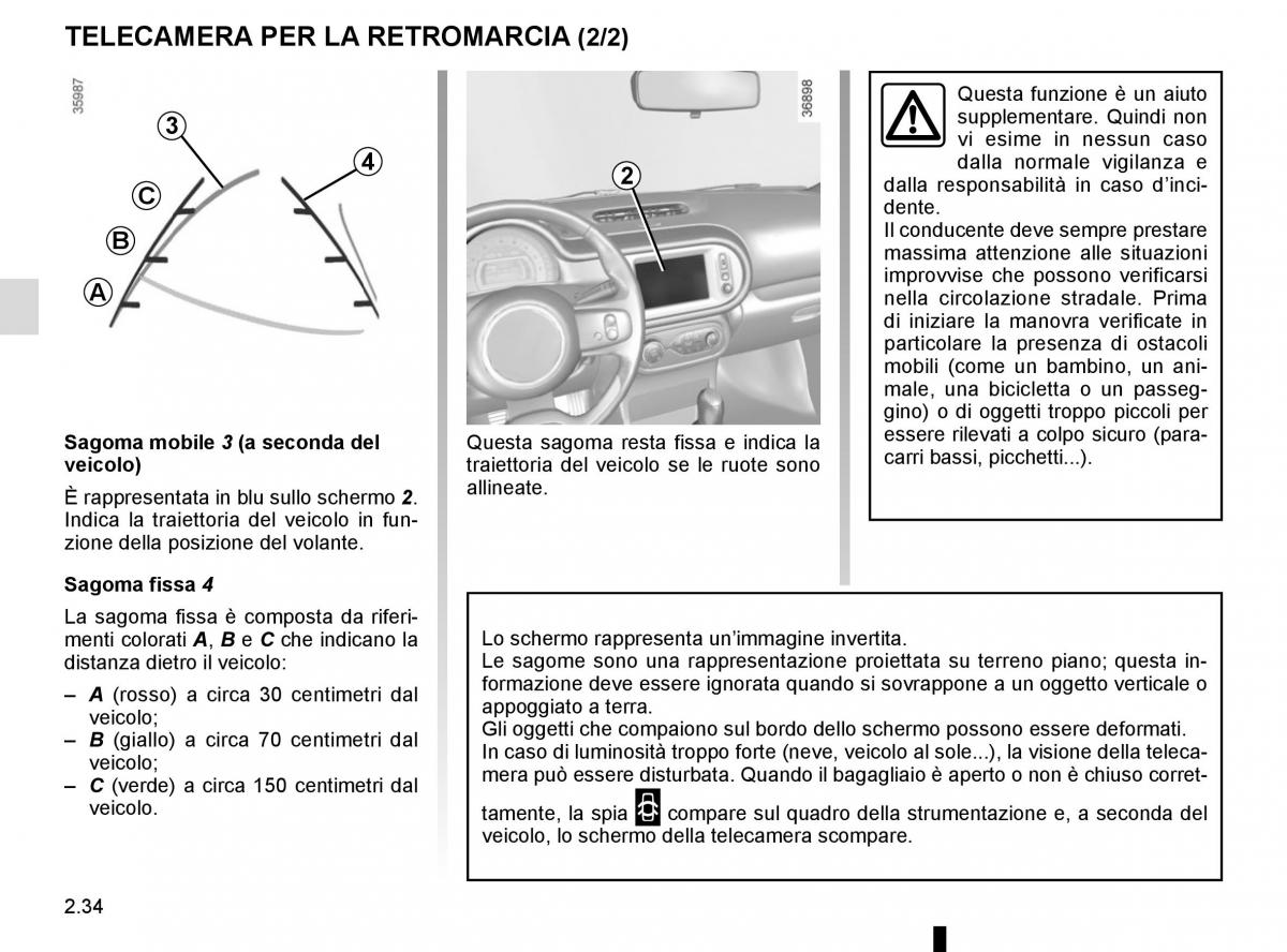 Renault Twingo III 3 manuale del proprietario / page 108