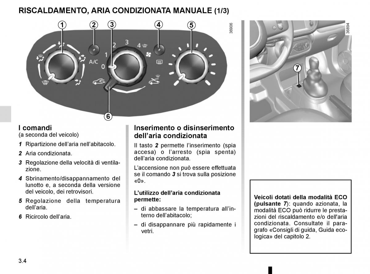 Renault Twingo III 3 manuale del proprietario / page 116