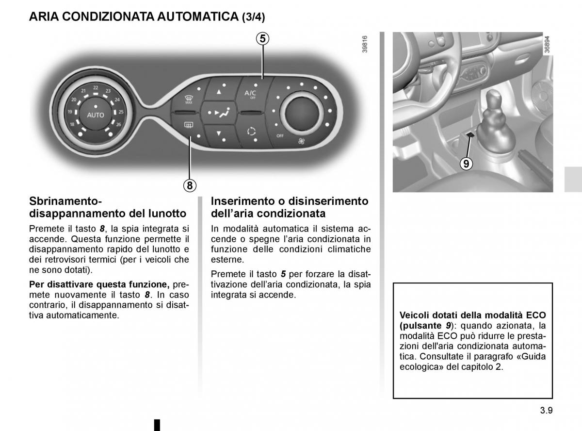 Renault Twingo III 3 manuale del proprietario / page 121