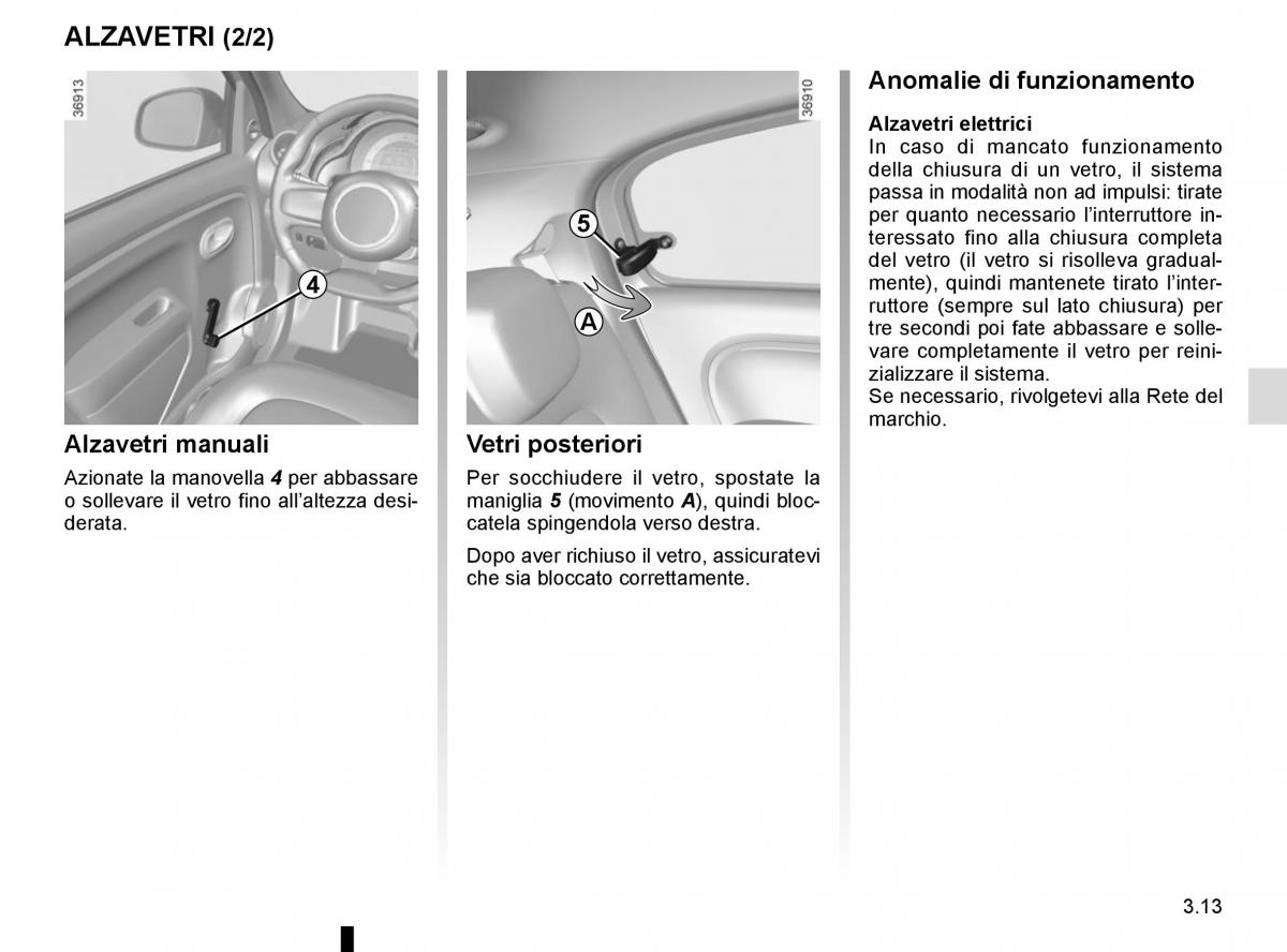 Renault Twingo III 3 manuale del proprietario / page 125