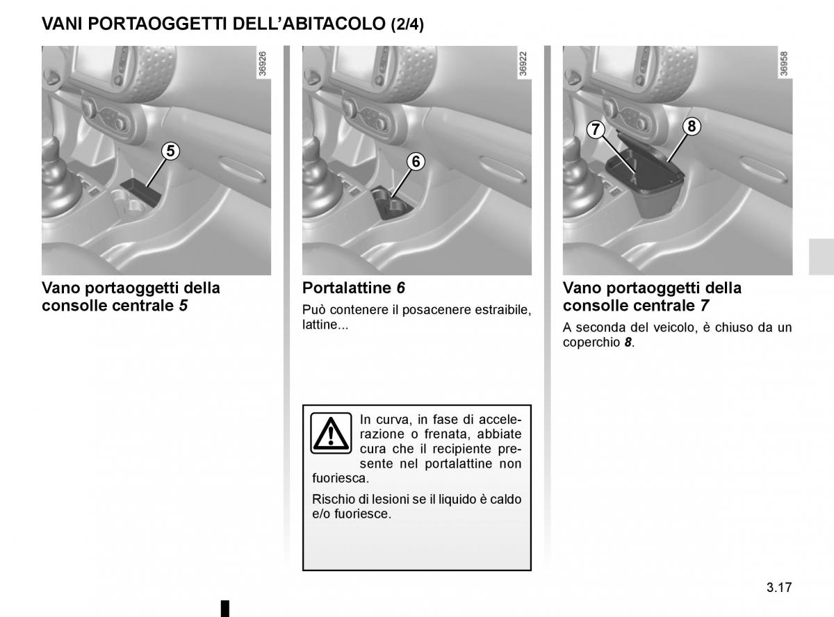 Renault Twingo III 3 manuale del proprietario / page 129