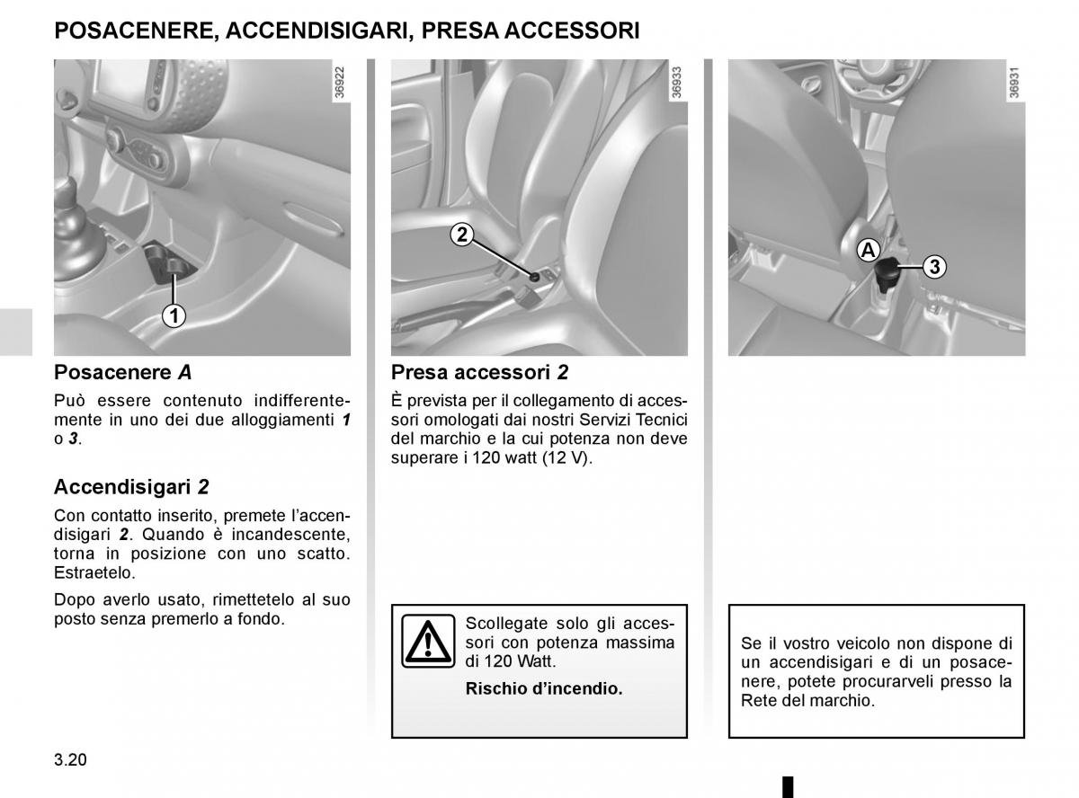 Renault Twingo III 3 manuale del proprietario / page 132