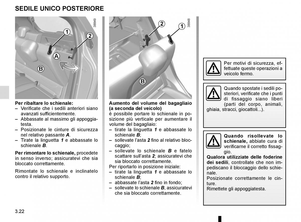 Renault Twingo III 3 manuale del proprietario / page 134