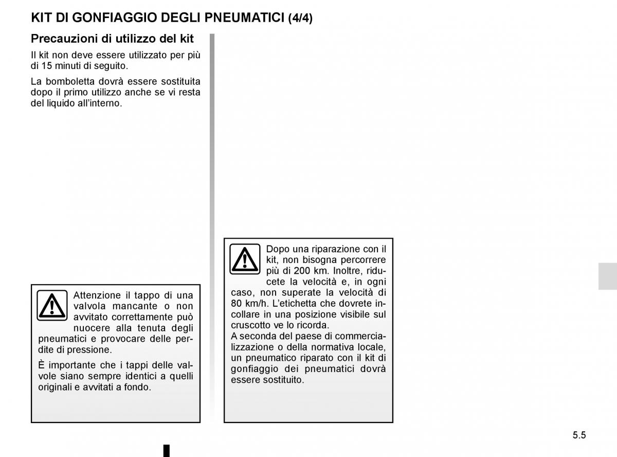 Renault Twingo III 3 manuale del proprietario / page 163