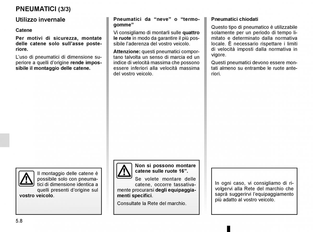 Renault Twingo III 3 manuale del proprietario / page 166