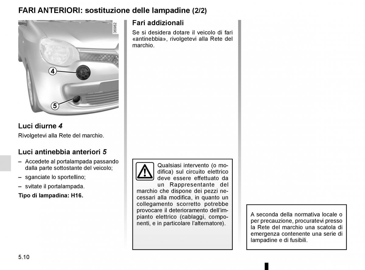 Renault Twingo III 3 manuale del proprietario / page 168