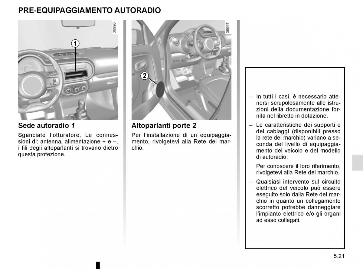 Renault Twingo III 3 manuale del proprietario / page 179