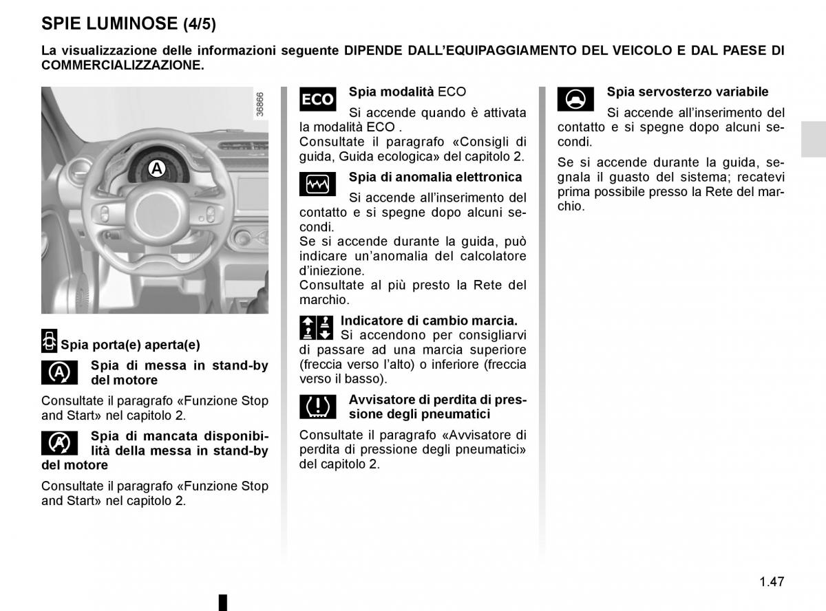 Renault Twingo III 3 manuale del proprietario / page 53