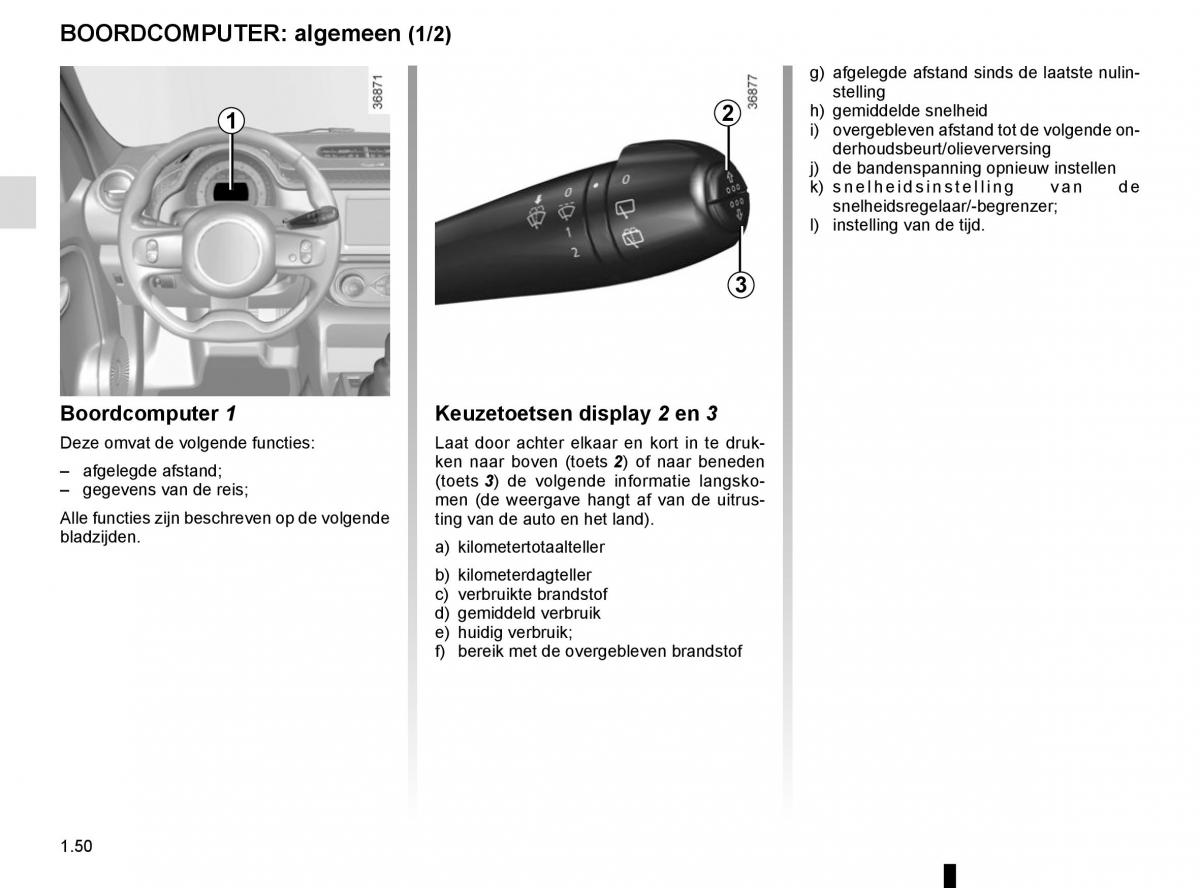 Renault Twingo III 3 handleiding / page 56