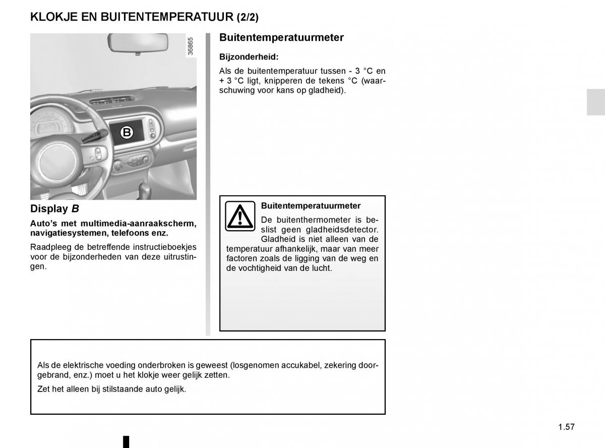 Renault Twingo III 3 handleiding / page 63