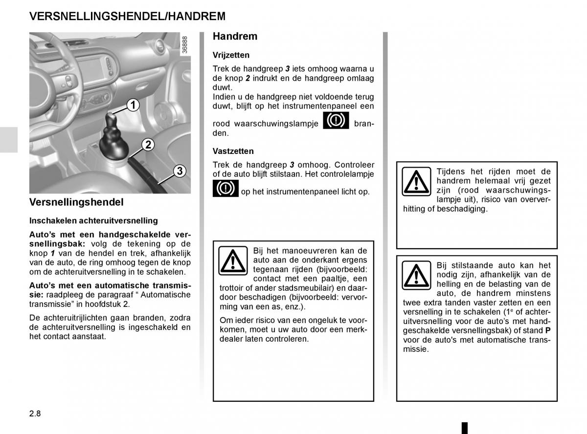 Renault Twingo III 3 handleiding / page 82