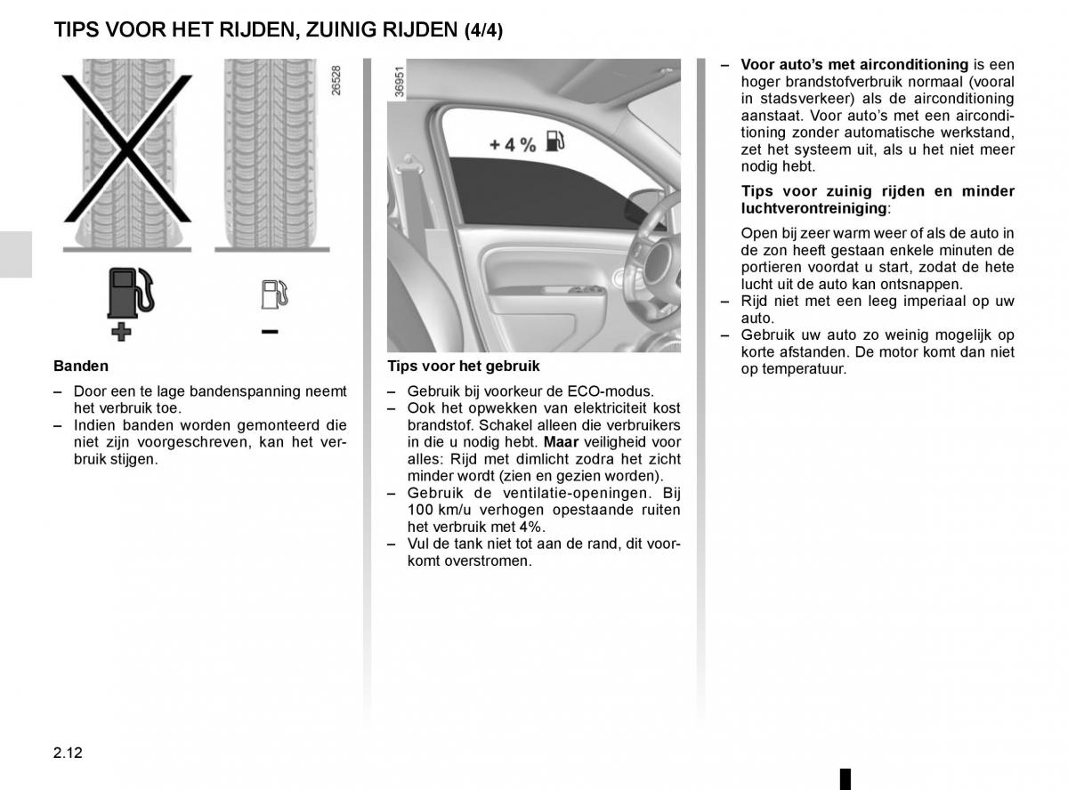 Renault Twingo III 3 handleiding / page 86