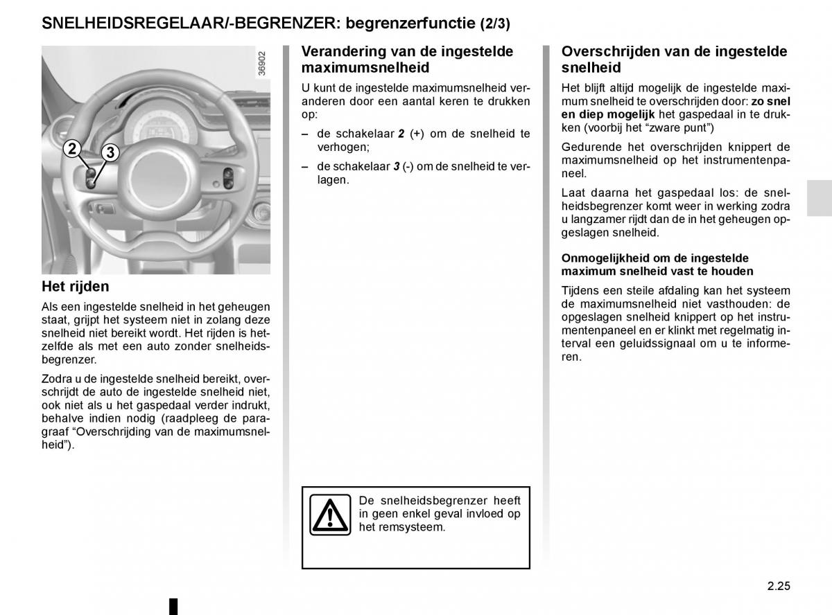 Renault Twingo III 3 handleiding / page 99