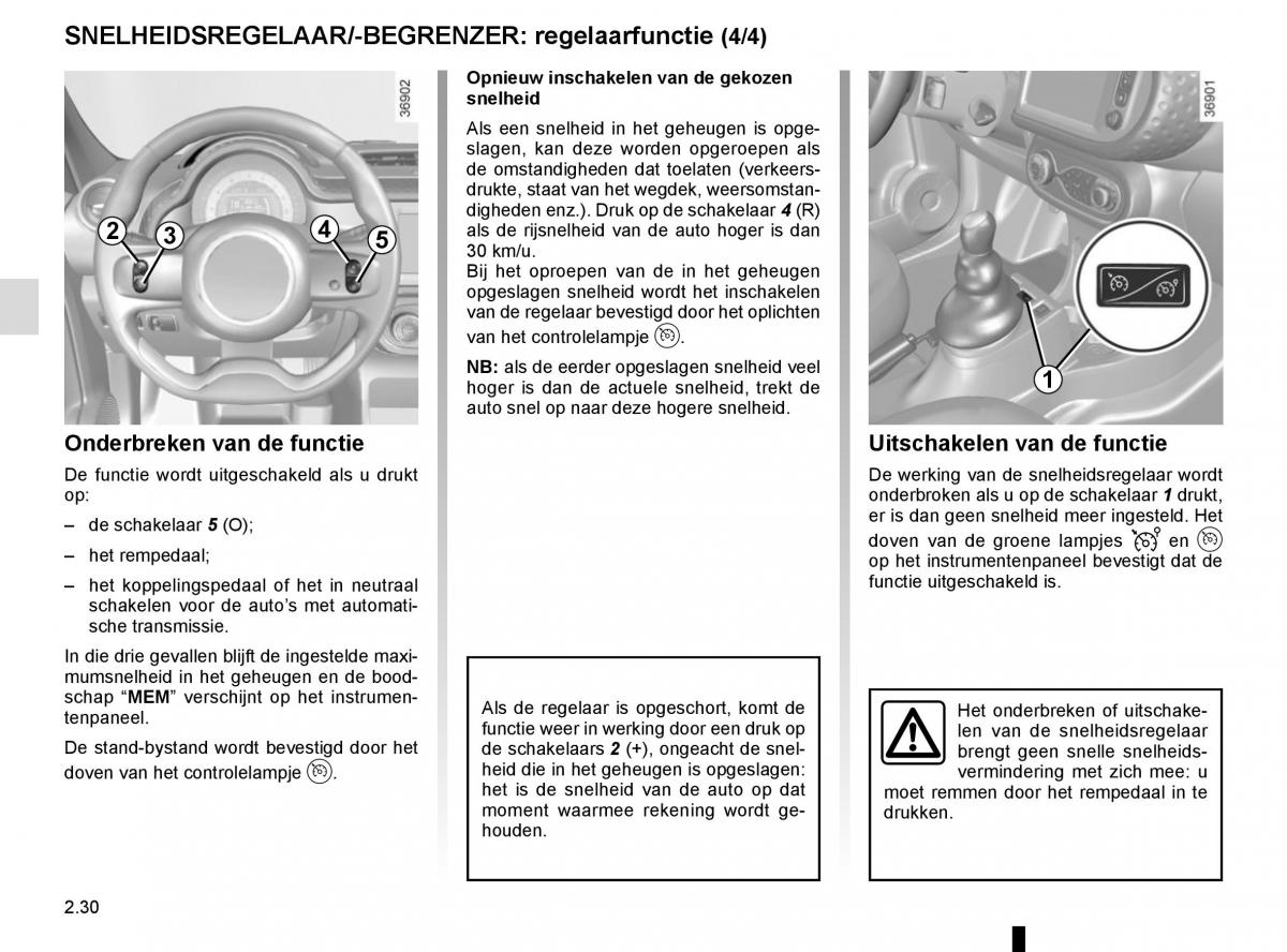 Renault Twingo III 3 handleiding / page 104