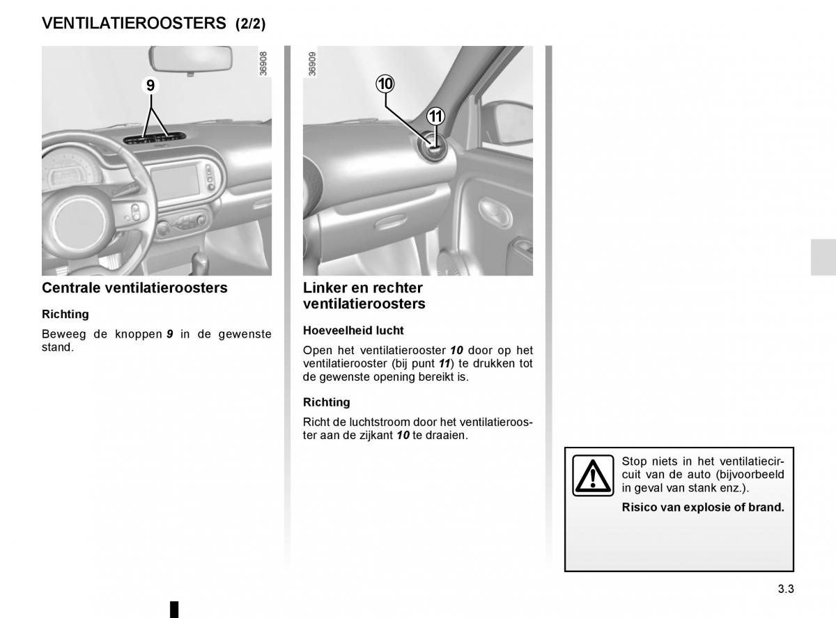 Renault Twingo III 3 handleiding / page 115