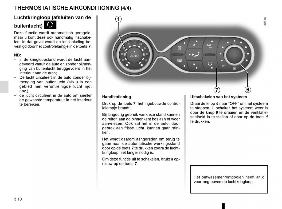 Renault Twingo III 3 handleiding / page 122