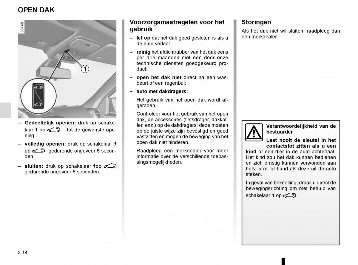 Renault Twingo III 3 handleiding / page 126