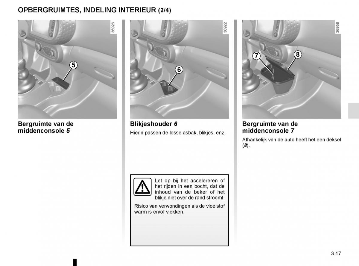 Renault Twingo III 3 handleiding / page 129