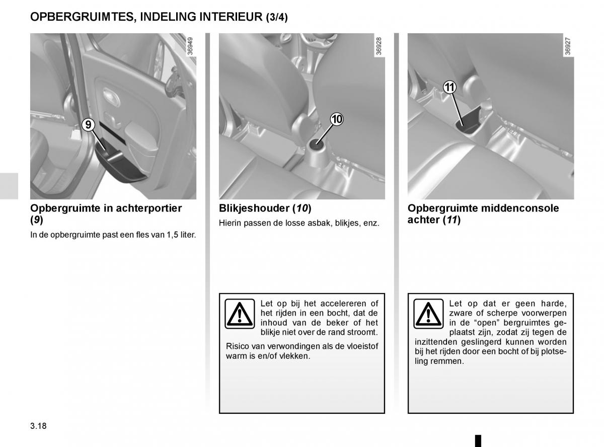 Renault Twingo III 3 handleiding / page 130